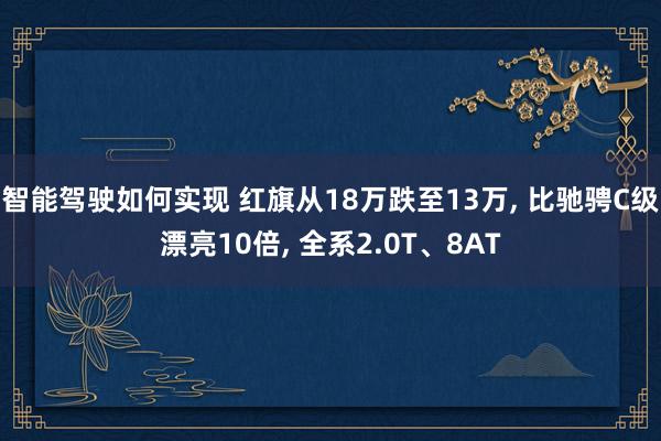 智能驾驶如何实现 红旗从18万跌至13万, 比驰骋C级漂亮10倍, 全系2.0T、8AT